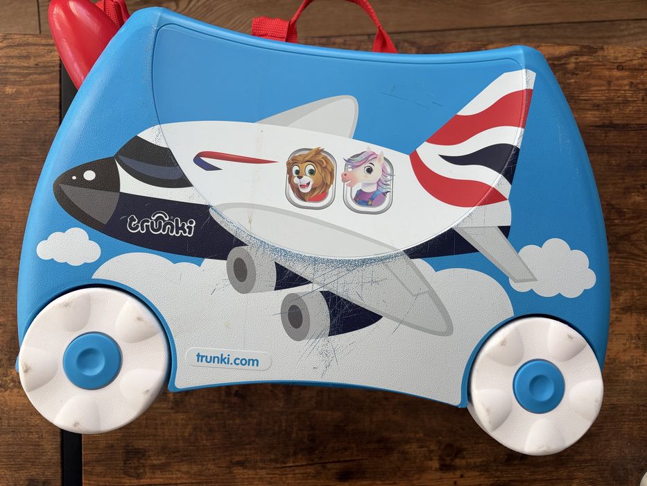 Walizka trunki samolot