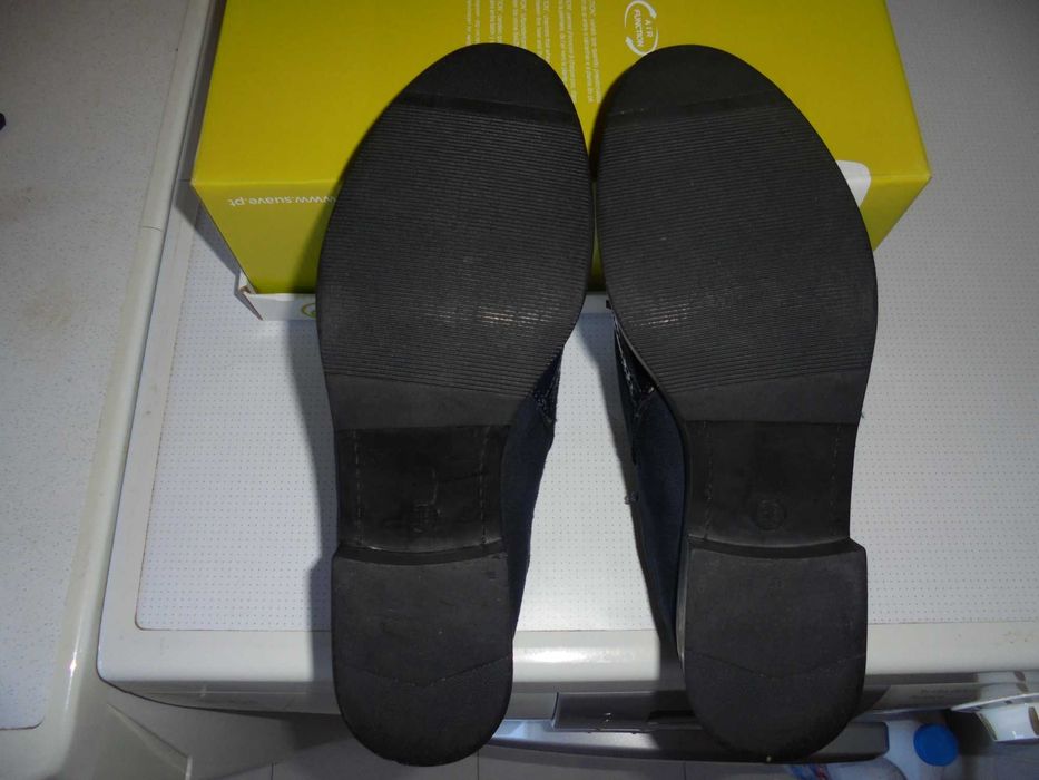 sapatos de senhora cor azul