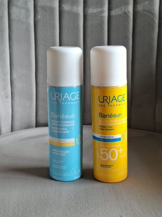 Mgiełka do opalania 50+ i spray po opalaniu Uriage