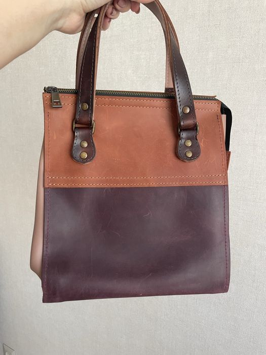 Жіноча сумка з натуральної шкіри