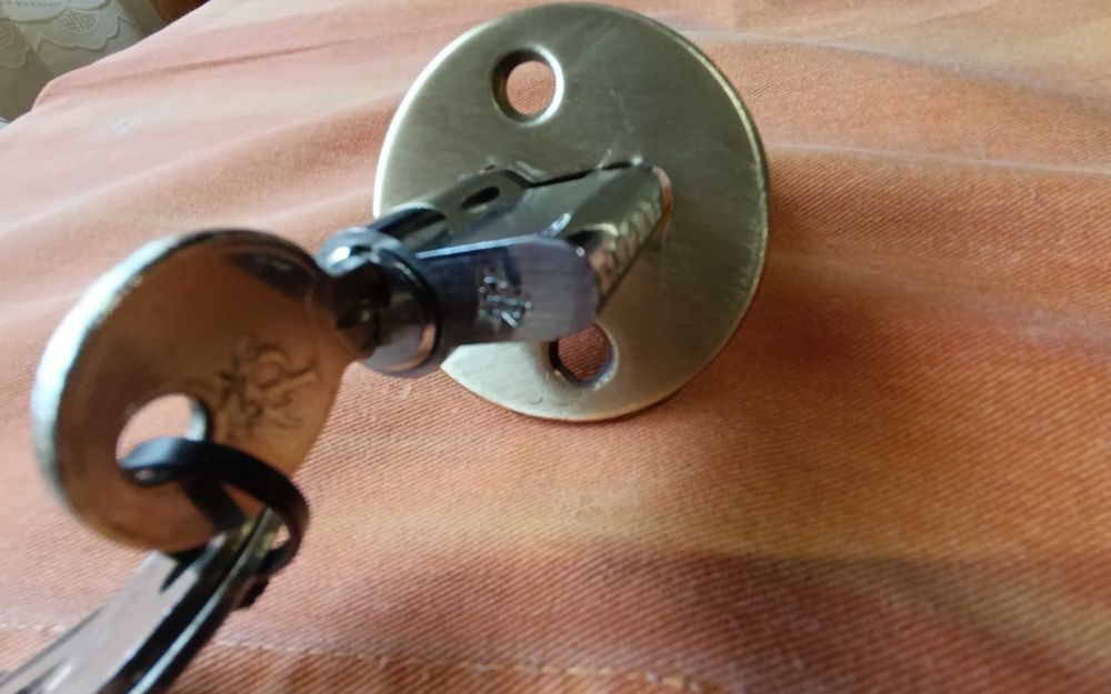 Cilindro Canhão p/ fechadura iP Rio Meão c/ 3 chaves - Alta segurança