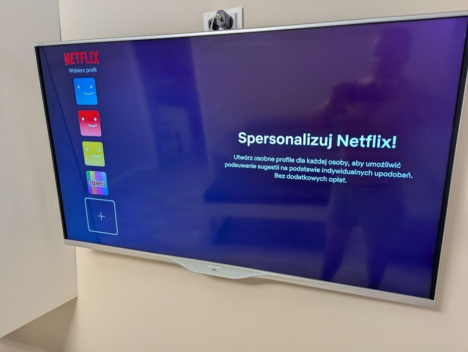 Telewizor Sharp 50 cali Wi-FI