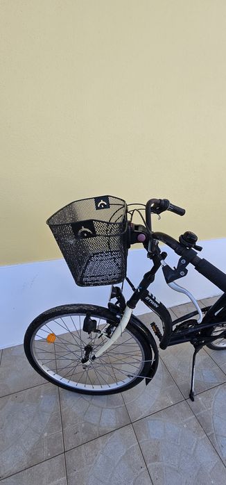 Bicicleta com cesto