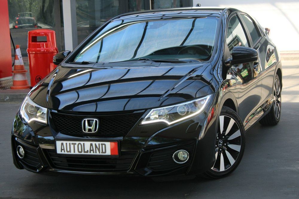 Honda Civic Bezwypadkowy-Bardzo bogata wersja wyposazenia-Serwis-GWARANCJA !!!