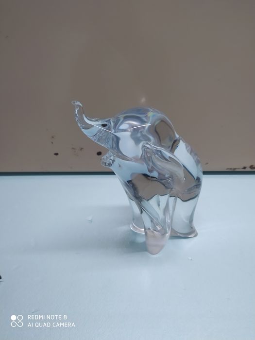 Elefante em vidro Marinha Grande