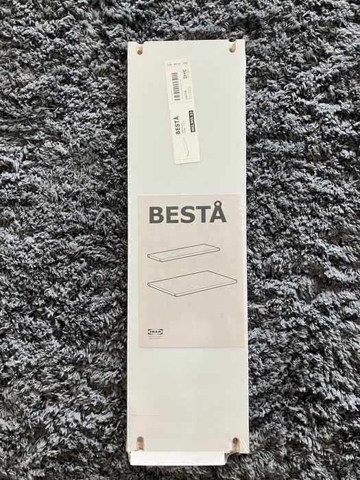 3 Prateleira Branca 56x16 Movel Besta IKEA