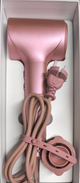Secador de Cabelo Alta Velocidade (Iónico) - Novo na Caixa - Rosa Meta