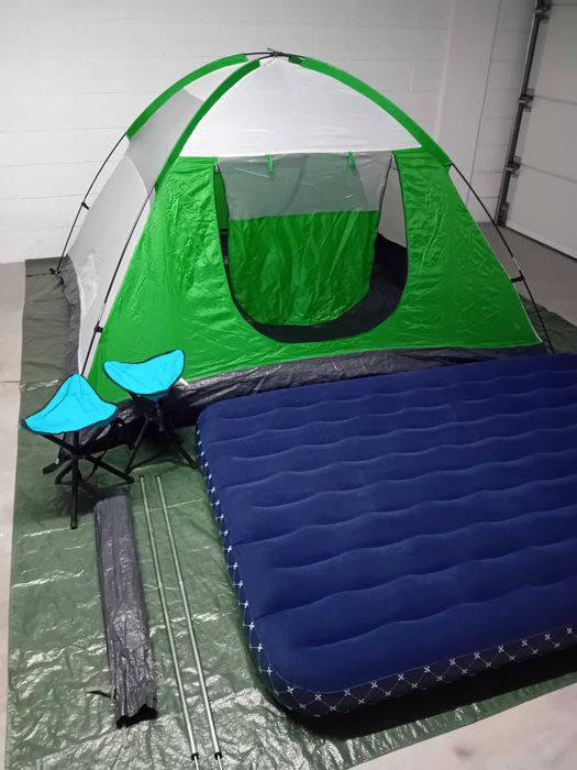 Tenda campismo 4 pessoas + oferta 2 bancos