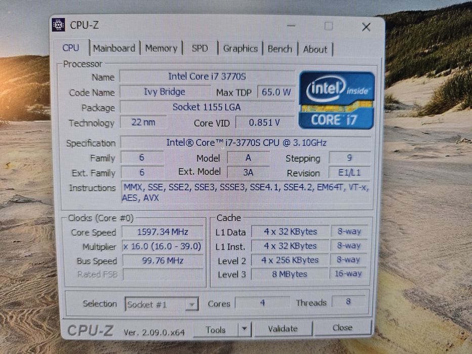 Dell optiplex 7010 usff i7 3770s 8GB SSD 256GB nagrywarka DVD Wi-Fi