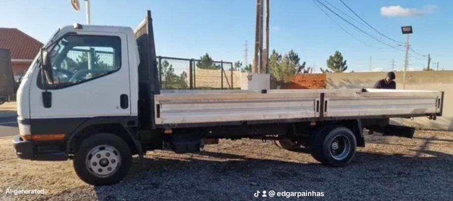 Carrinhas Low Cost!Caixa aberta .Grua, Basculante , Furgão ,Plataforma