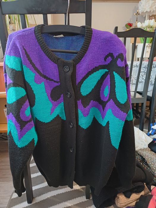 Sweter zapinany r. 46 do 54 Nowy