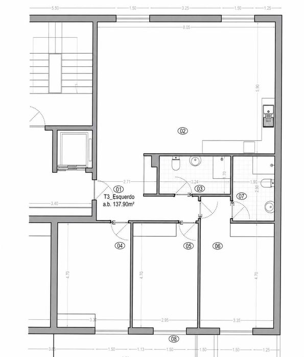 Apartamento T3 Premium com Garagem | Classe Energética A+ | Urbanização São Marcos – Chaves