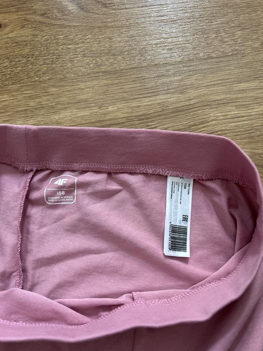 Różowe Legginsy 4F Nowe bez metki Rozmiar 158
