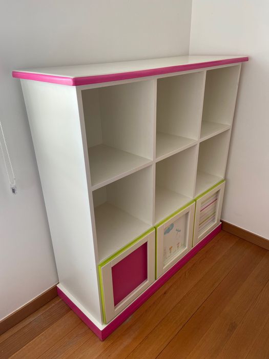 Estante para menina, Oficina Rústica