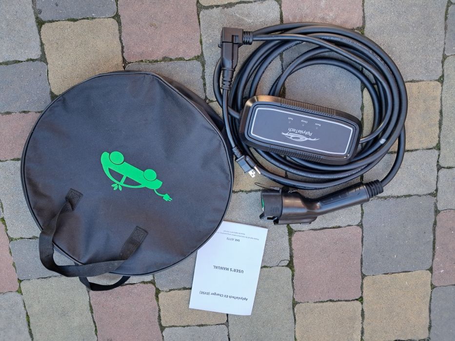 Зарядне до Tesla зарядний пристрій AplysiaTech 16A SAE J1772 тесла