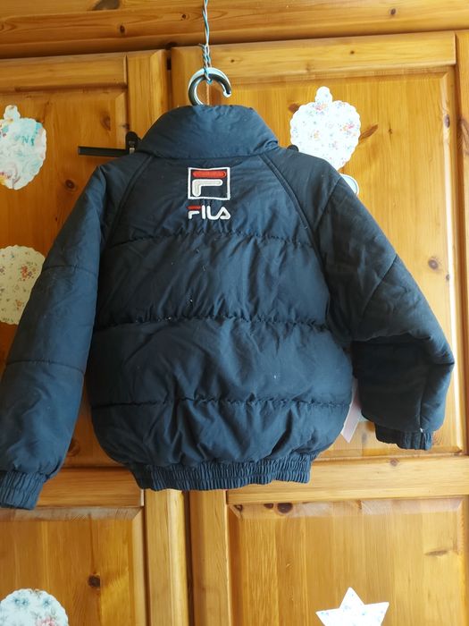 Kurtka zimowa dziecięca rozmiar M firma FILA