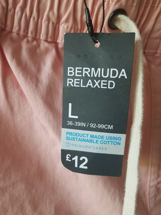 Чоловічі шорти-бермуди Primark (Denim Co.), розмір L та XL, нові
