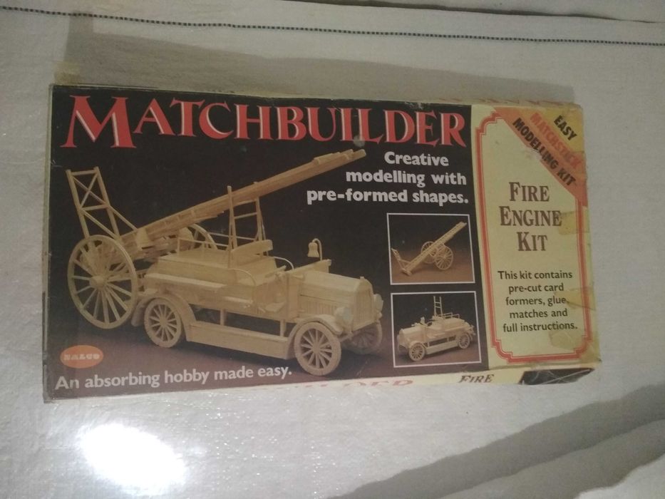 Конструктор- модель (см.фото) Matchbuilder Matchstick Model Kit