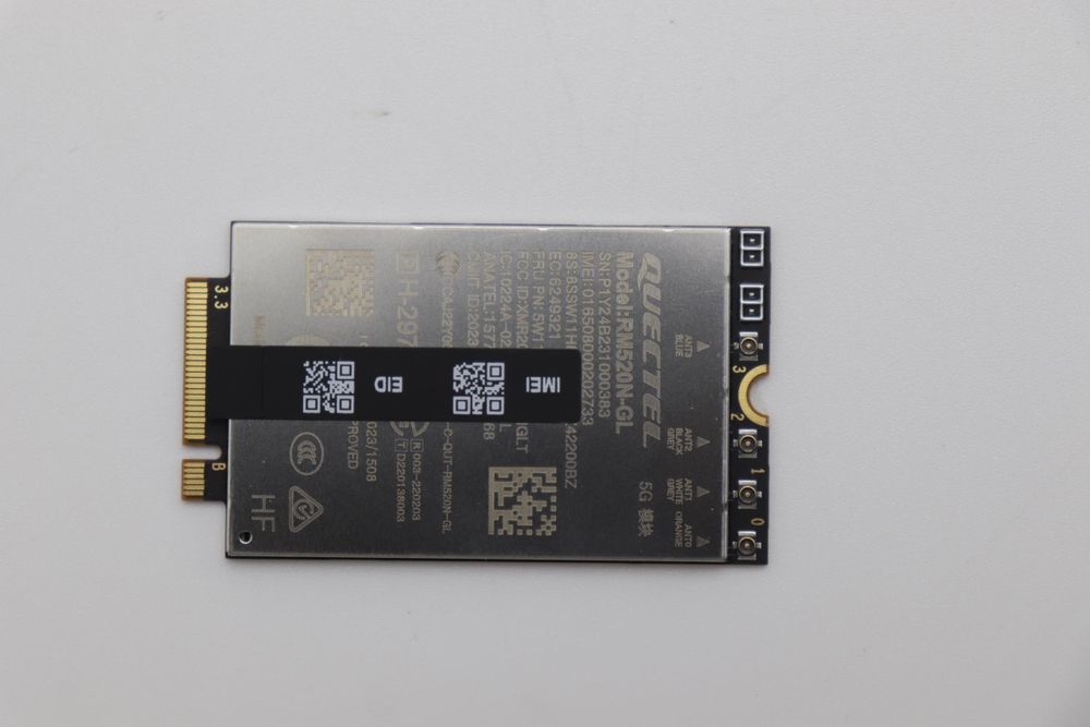 Модем LTE Wireless, для Lenovo ThinkPad X1C 12th T14 Gen5, 2024. RM520