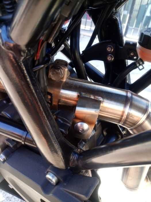Linha escape KTM 125 DUKE 390 duke 200