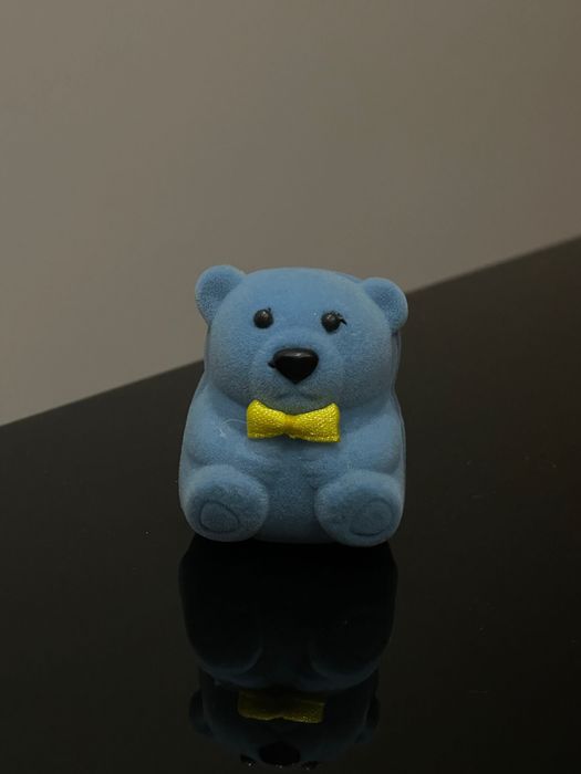 Caixa para anéis - urso