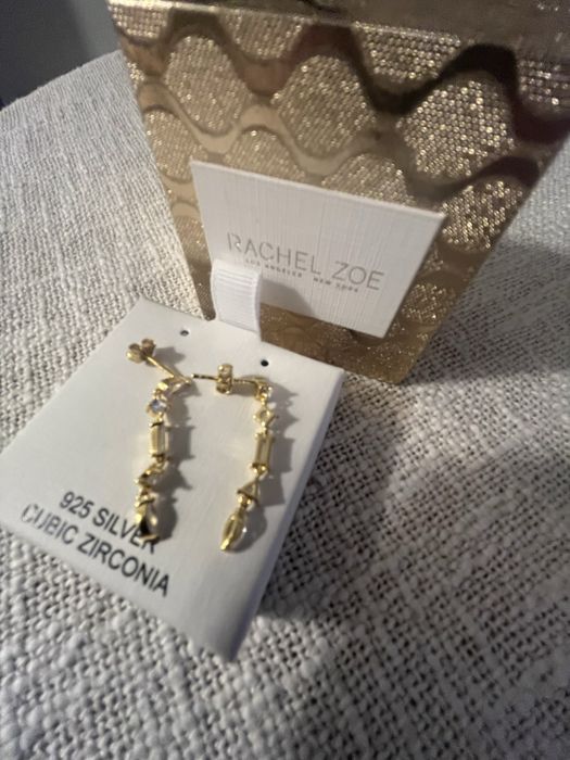 Kolczyki Rachel Zoe nowe -srebro 925