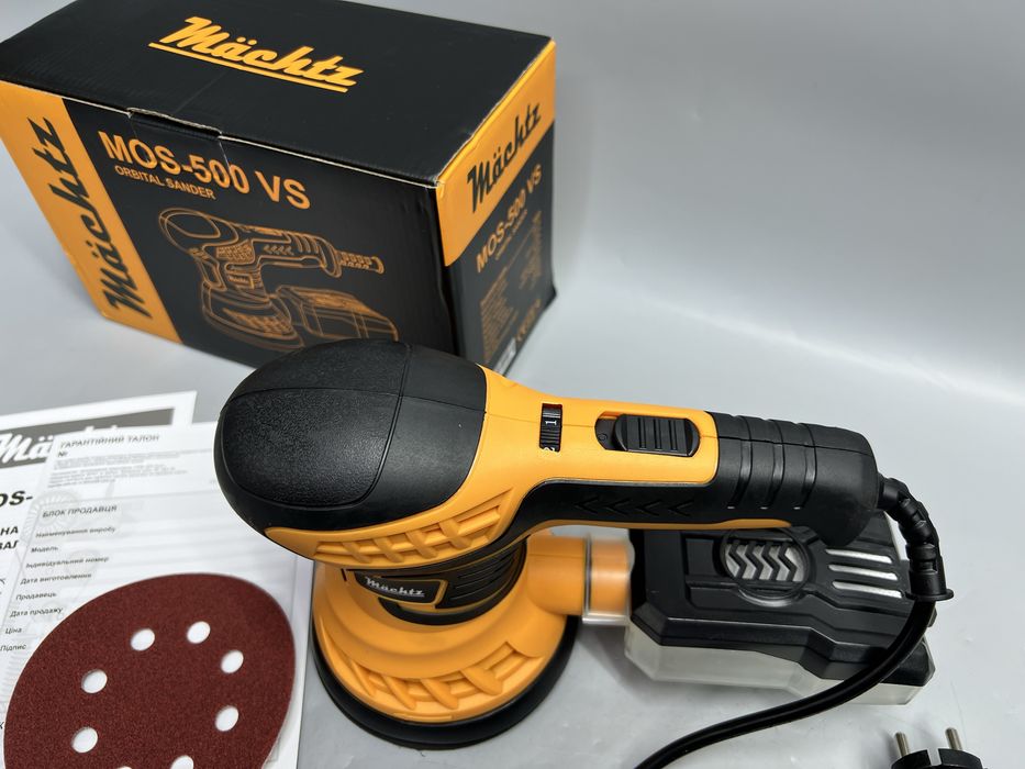 Шлифмашина эксцентриковая Machtz MOS-500VS Гарантия 24 месяца