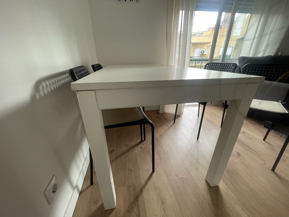 Mesa madeira 118x74cm