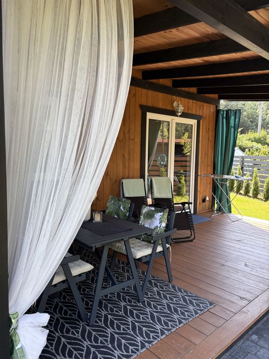 Domek w pobliżu rzeki Narew.