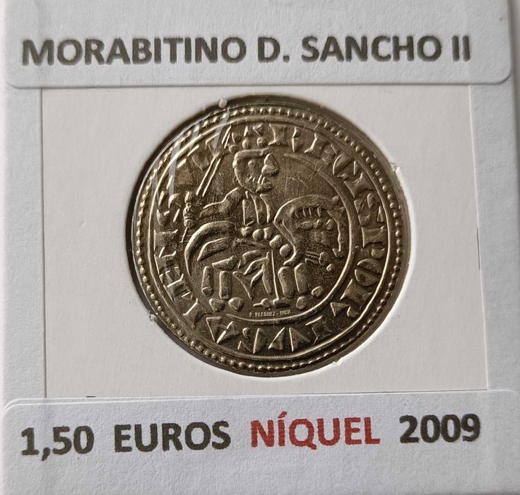 3 Moedas comemorativas Portuguesas de 1,50 Euros ( Níquel )