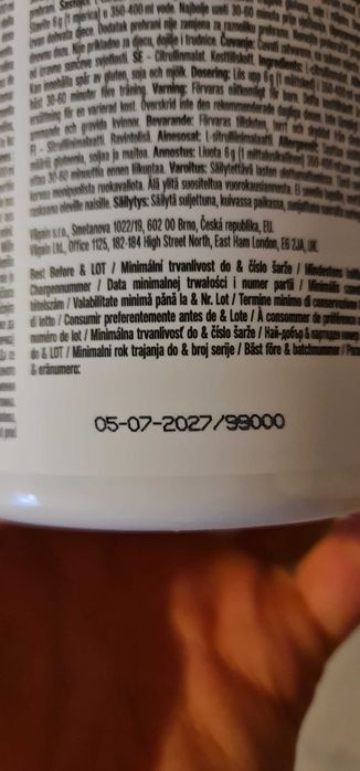 Cytrulina jabłczan Vilgain 300g (kfd sfd ostrovit olimp)