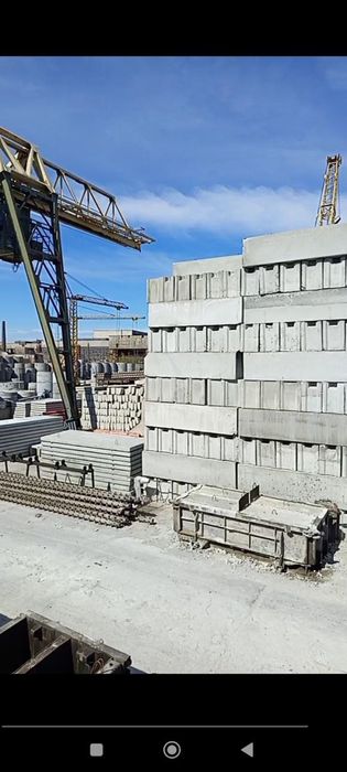Плиты перекрытия пустотные, фундаментные блоки ФБС, кольца ЖБ – Одесса