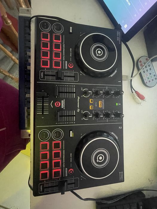 Pioneer dj ddj-200 com acessorios