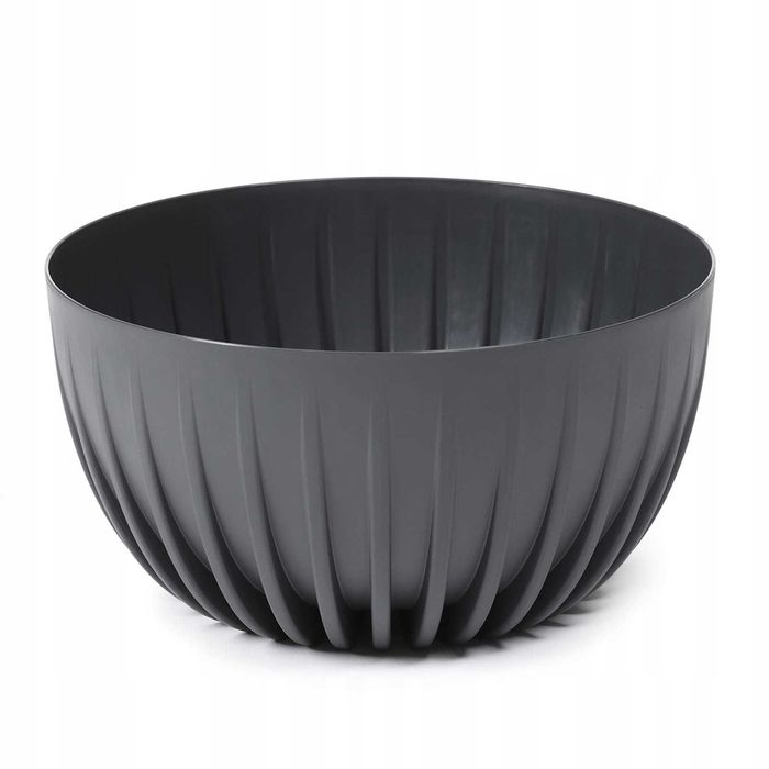 Zestaw 2 x Donica MIRA 24 cm kolor antracyt
