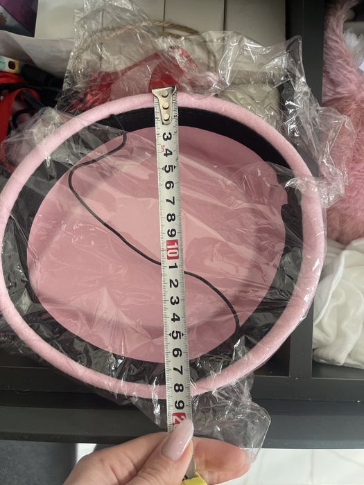 Шляпка  розовая трендовая