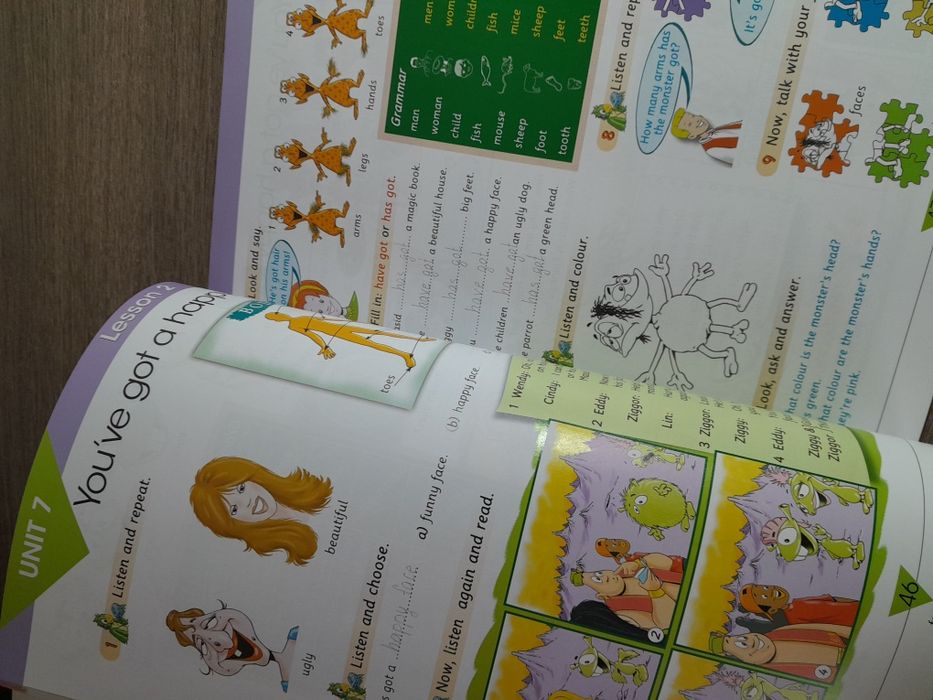 Книги с рабочими тетрадями Welcome