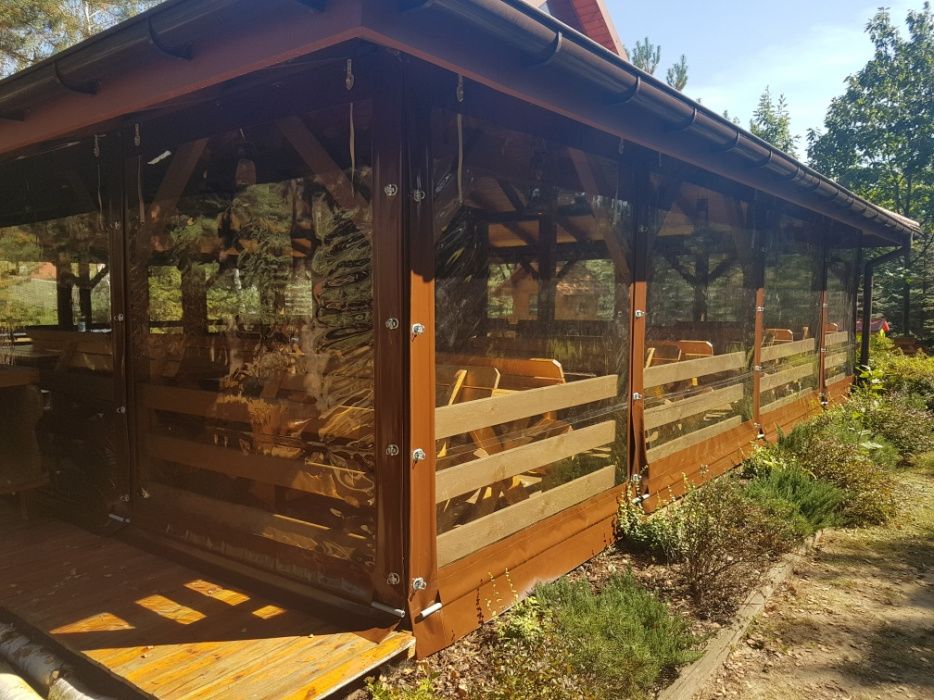 Plandeka altana altana taras zabezpieczenie