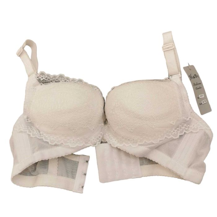 Biustonosz Push-Up Hn&Bn Ecru nr 5012 Miseczka B 38/85