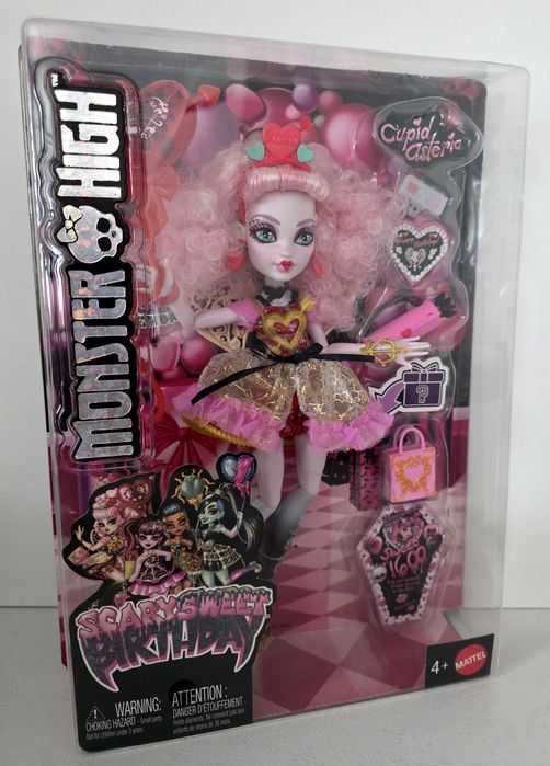Лялька Monster High Страх який солодкий день народження Купідон (JBG77)