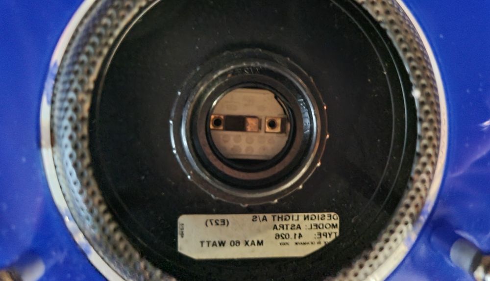 Duńska Lampa Design Light "Astra" lata80