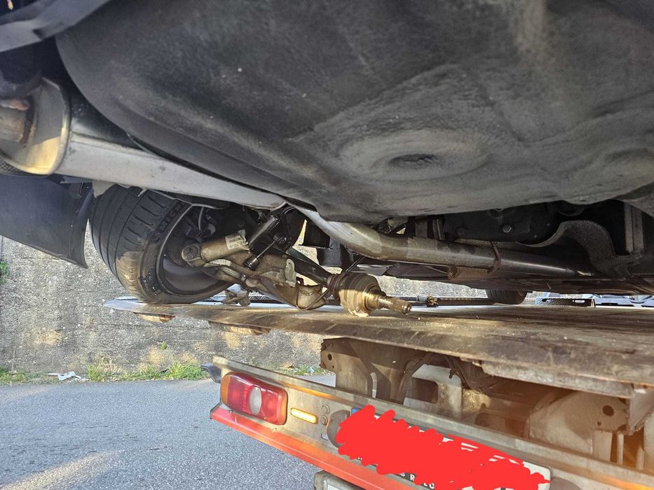 BMW 520D e61 Acidentado