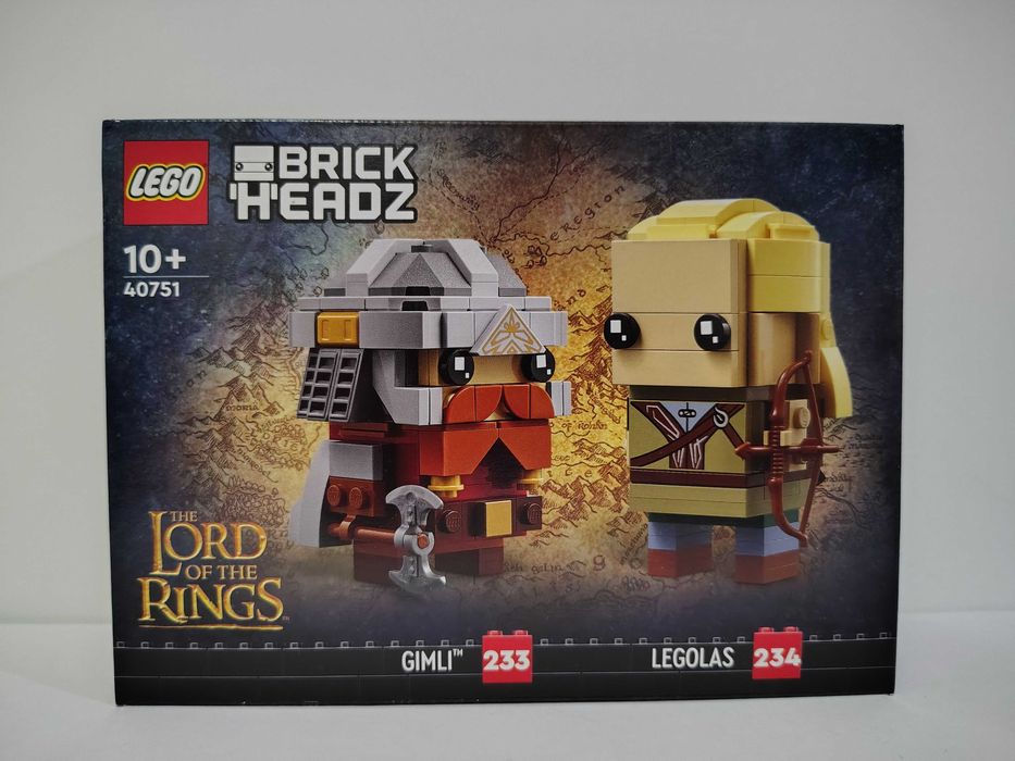 LEGO 40751 BrickHeadz - Legolas i Gimli
