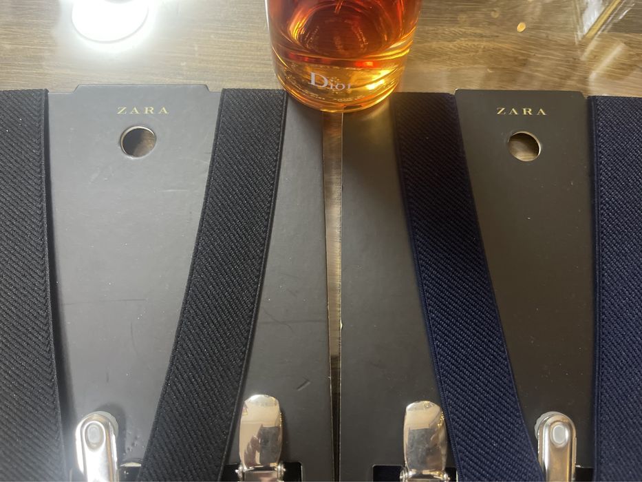Підтяжки ZARA чоловічі СИНІ