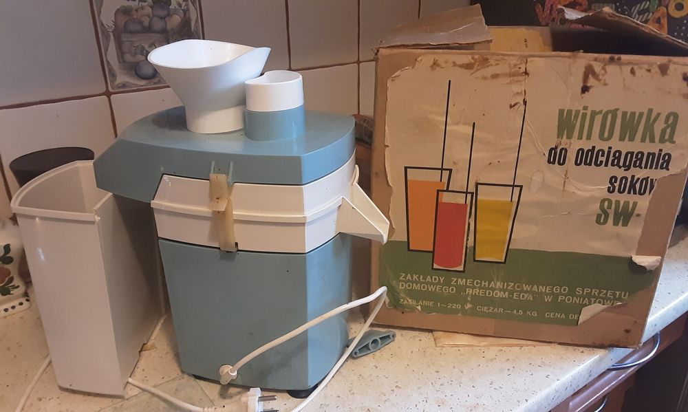 Sokowirówka PRL Predom Typ SW-3 vintage retro