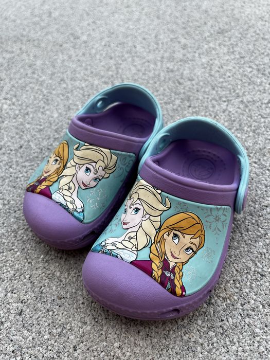 Crocs rozmiar 4c5 EU 20 Disney Frozen Anna Elsa