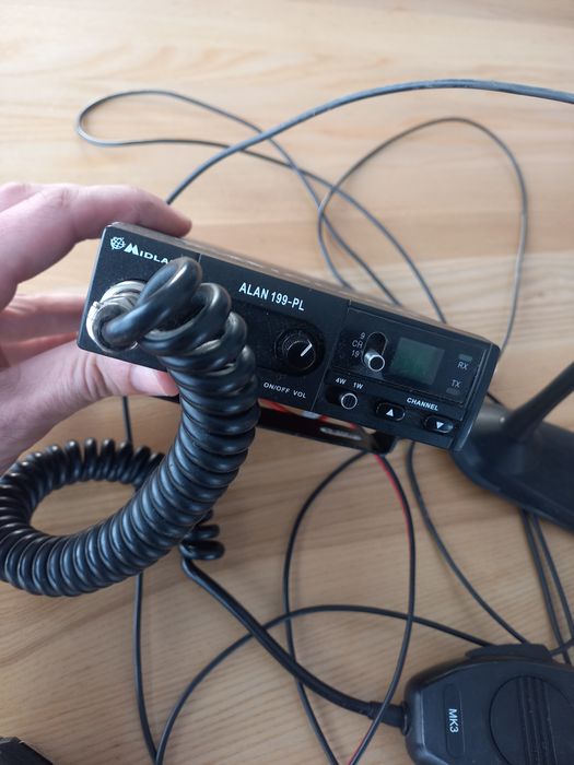 Cb radio midland Alan 199 antena president