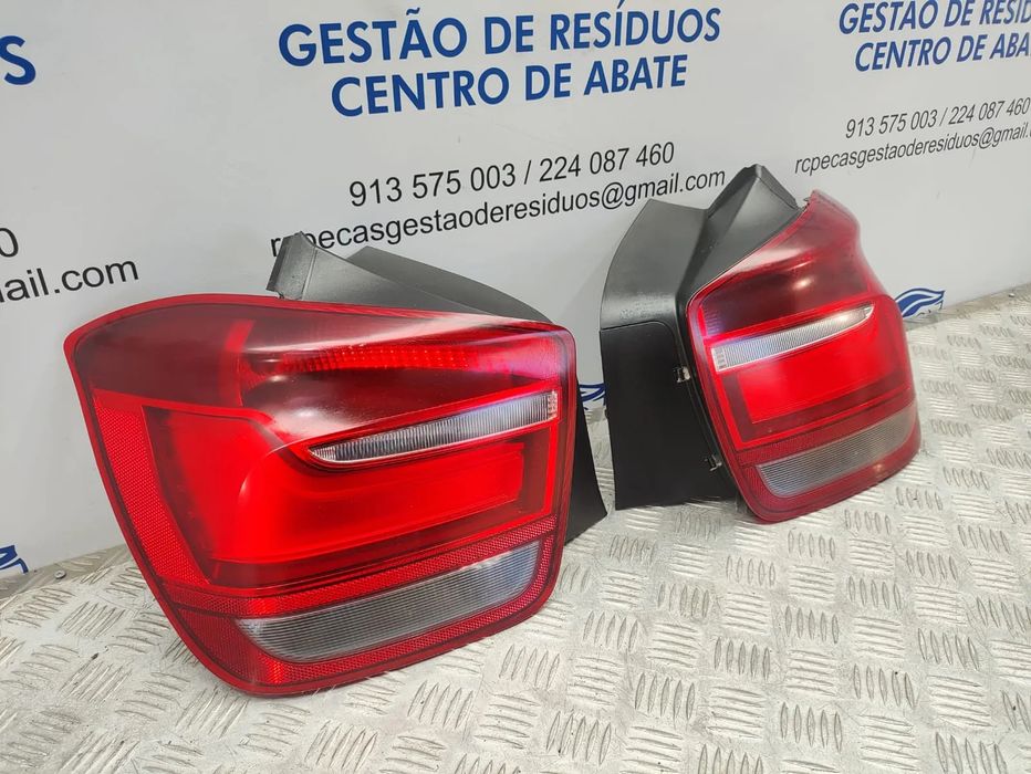 Farolins Tras Traseiros Esquerdo Direito Original LED BMW Serie 1 F20