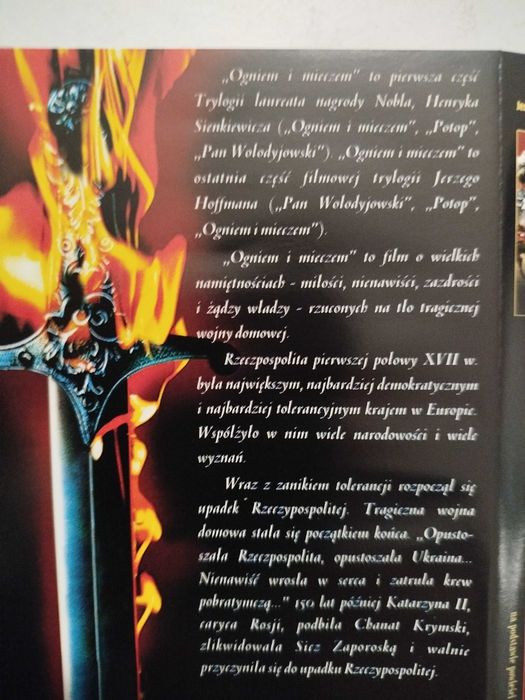 Ogniem i Mieczem VHS Jerzy Hoffman
