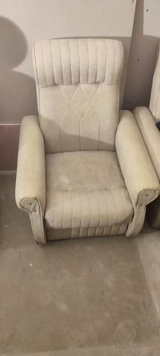 Skórzane fotele prl oddam