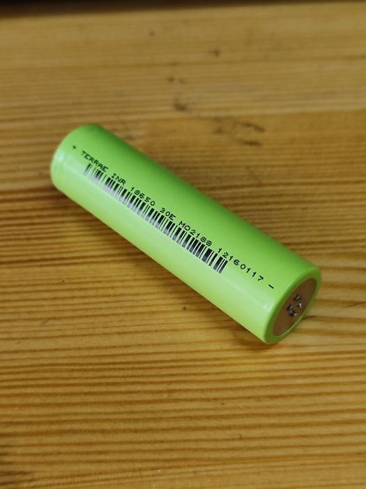 Акумулятор TerraE 18650 3000mAh INR18650-30E.